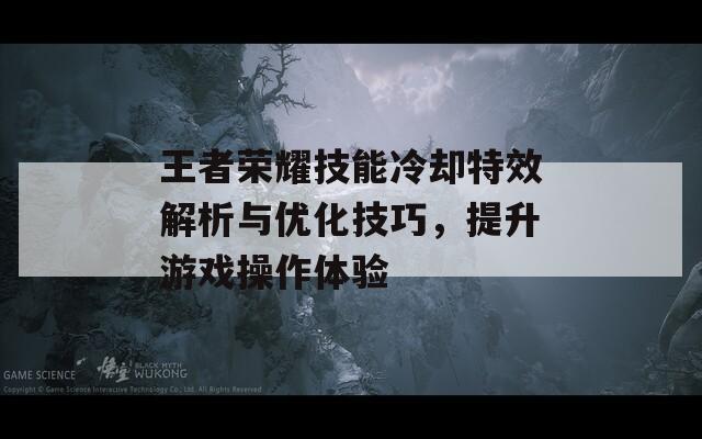 王者榮耀技能冷卻特效解析與優(yōu)化技巧，提升游戲操作體驗(yàn)