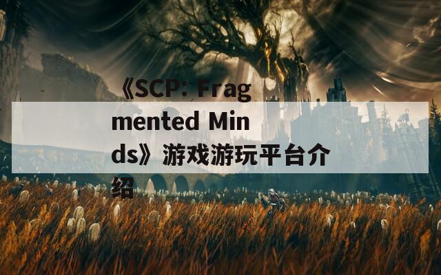 《SCP: Fragmented Minds》游戲游玩平臺介紹